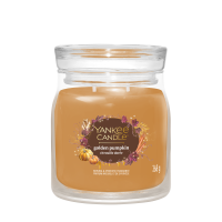 Golden Pumpkin Signature Medium Jar 368g 2-Docht